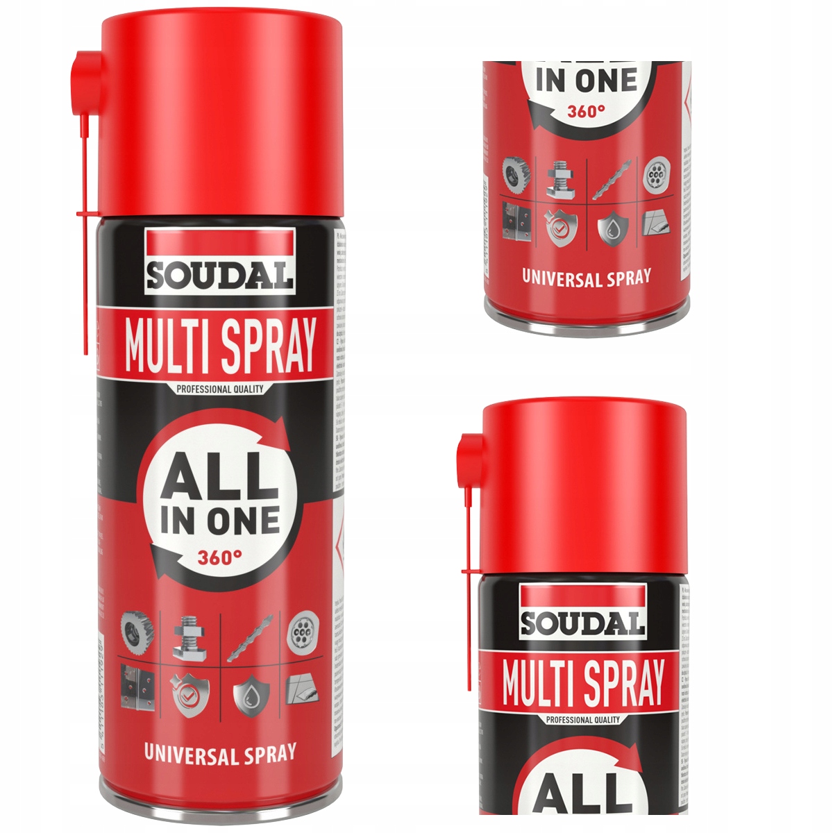 Preparat Smarująco Zabezpieczający Wielofunkcyjny Multi Spray Soudal 400ml