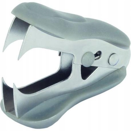 Szary ROZSZYWACZ biurowy do usuwania zszywek ALPHA