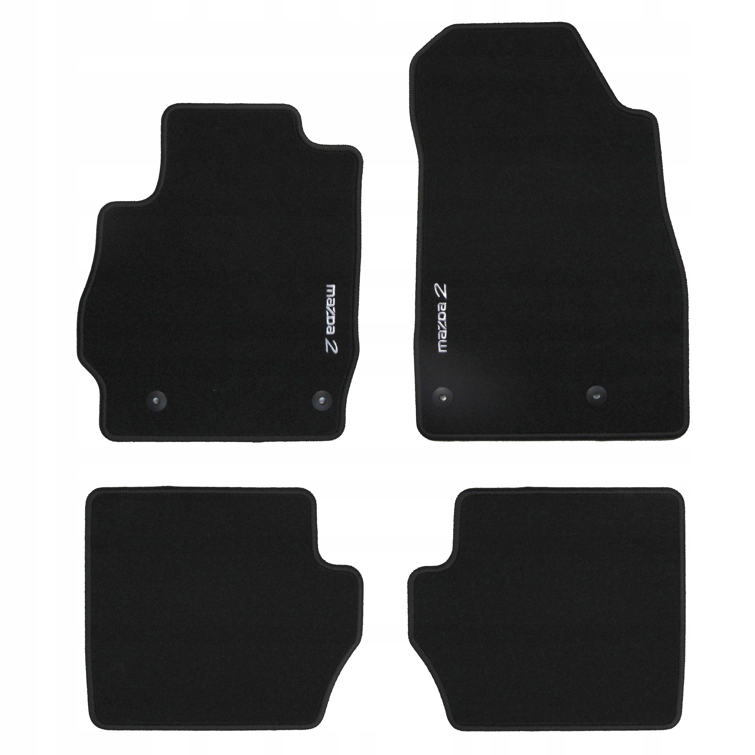Originálne Velúrové Koberčeky Komplet Mazda 2 2007-2014