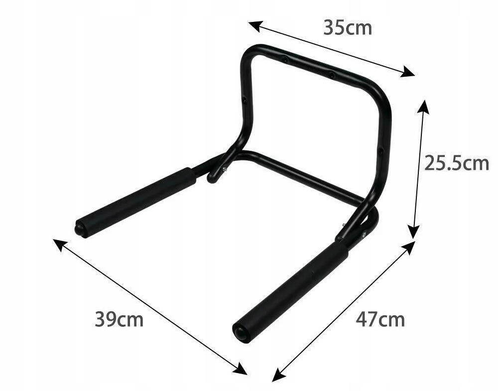 UCHWYT NA ROWER SKŁADANY WIESZAK ROWEROWY ŚCIANĘ HAK SKŁADANY ŚCIENNY 35KG Model Uchwyt na rower