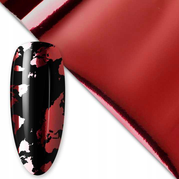 

Folia Transferowa Do Paznokci Zdobień Czerwona