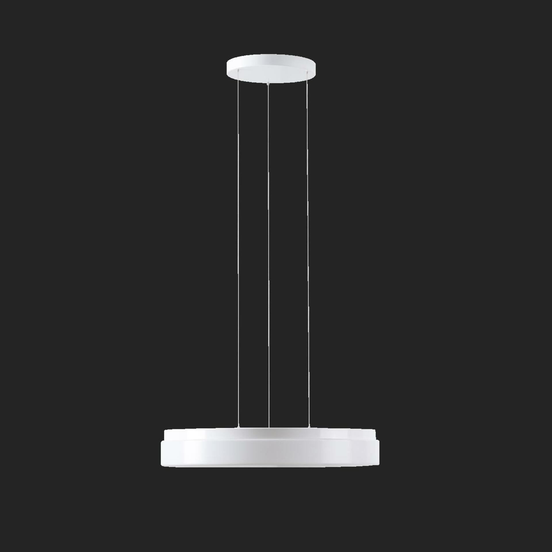 Osmont 68529 Delia LE3 závesné plastové svietidlo biela IP40 4000 K 33W Led D