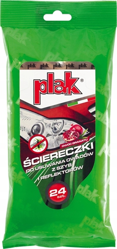 Plak Chusteczki Ściereczki Do Usuwania Owadów