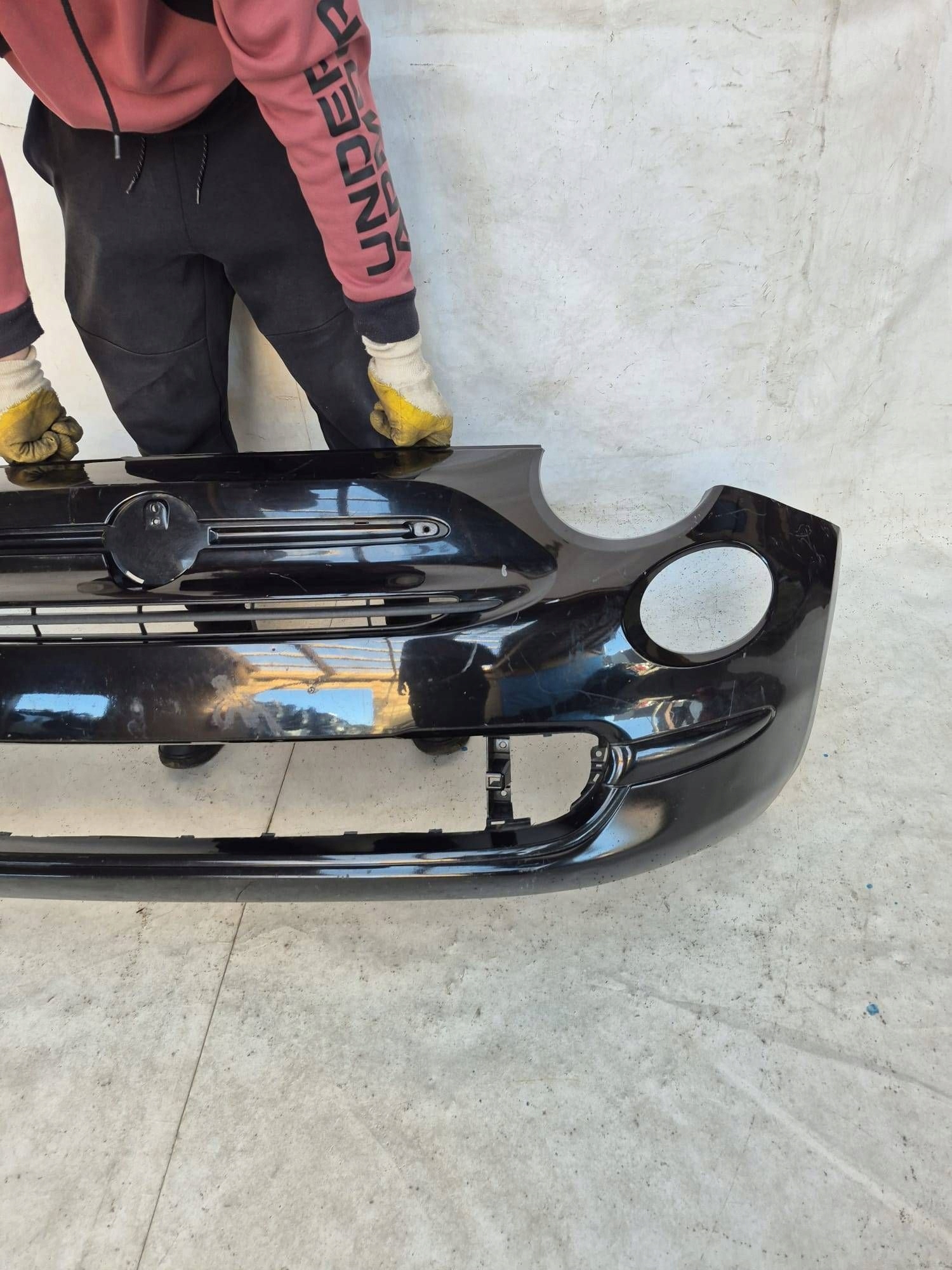 FIAT 500 LIFT 15- bumper front front 735619491