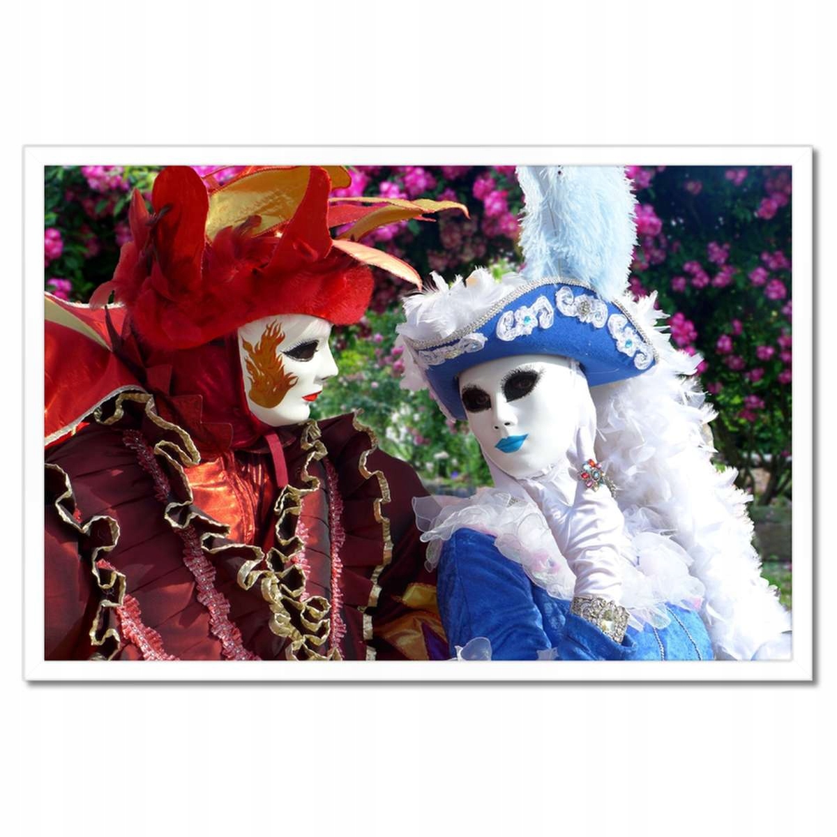 Plakáty v rámu 60x40 Masky na karneval