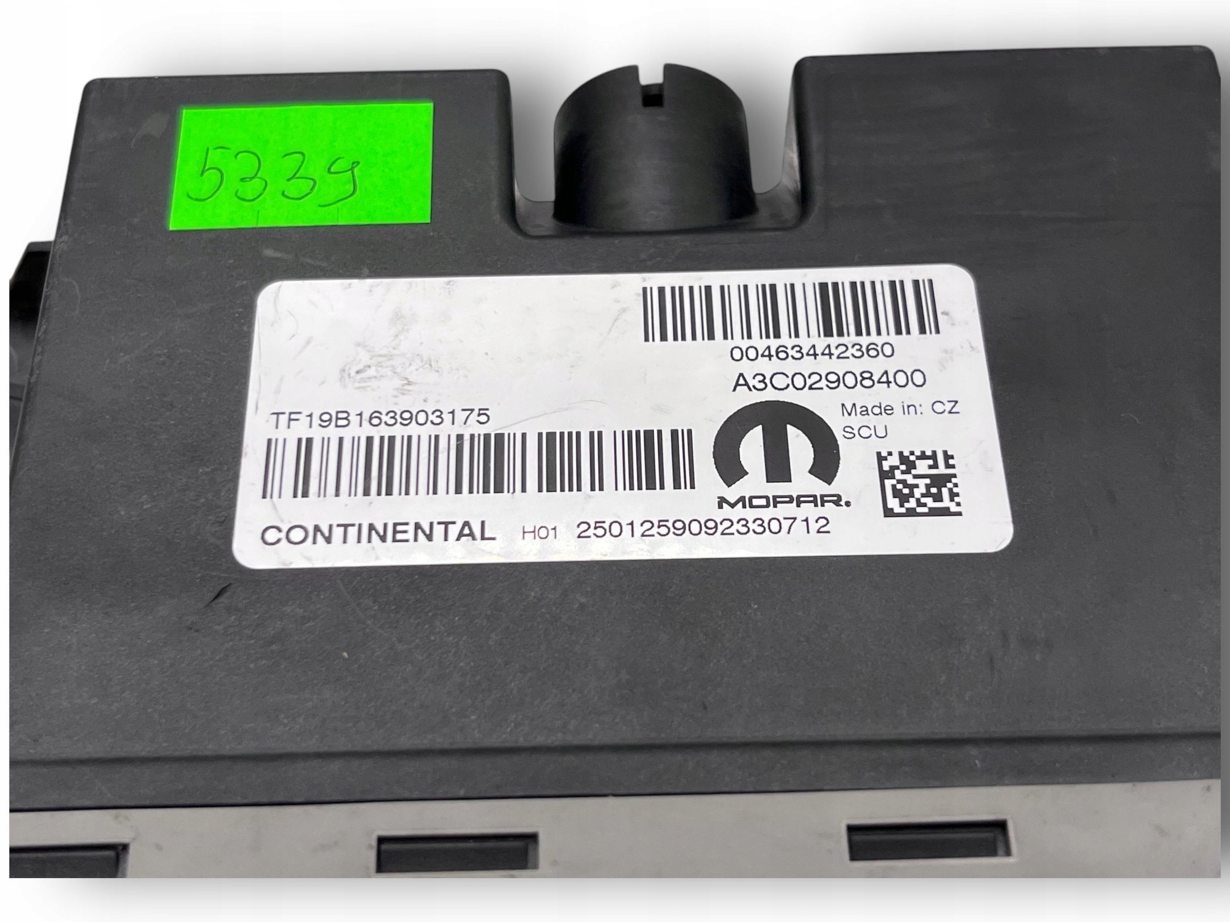 ALFA ROMEO STELVIO SENSOR modulo airbag 463442360, A3C02908400 $J
