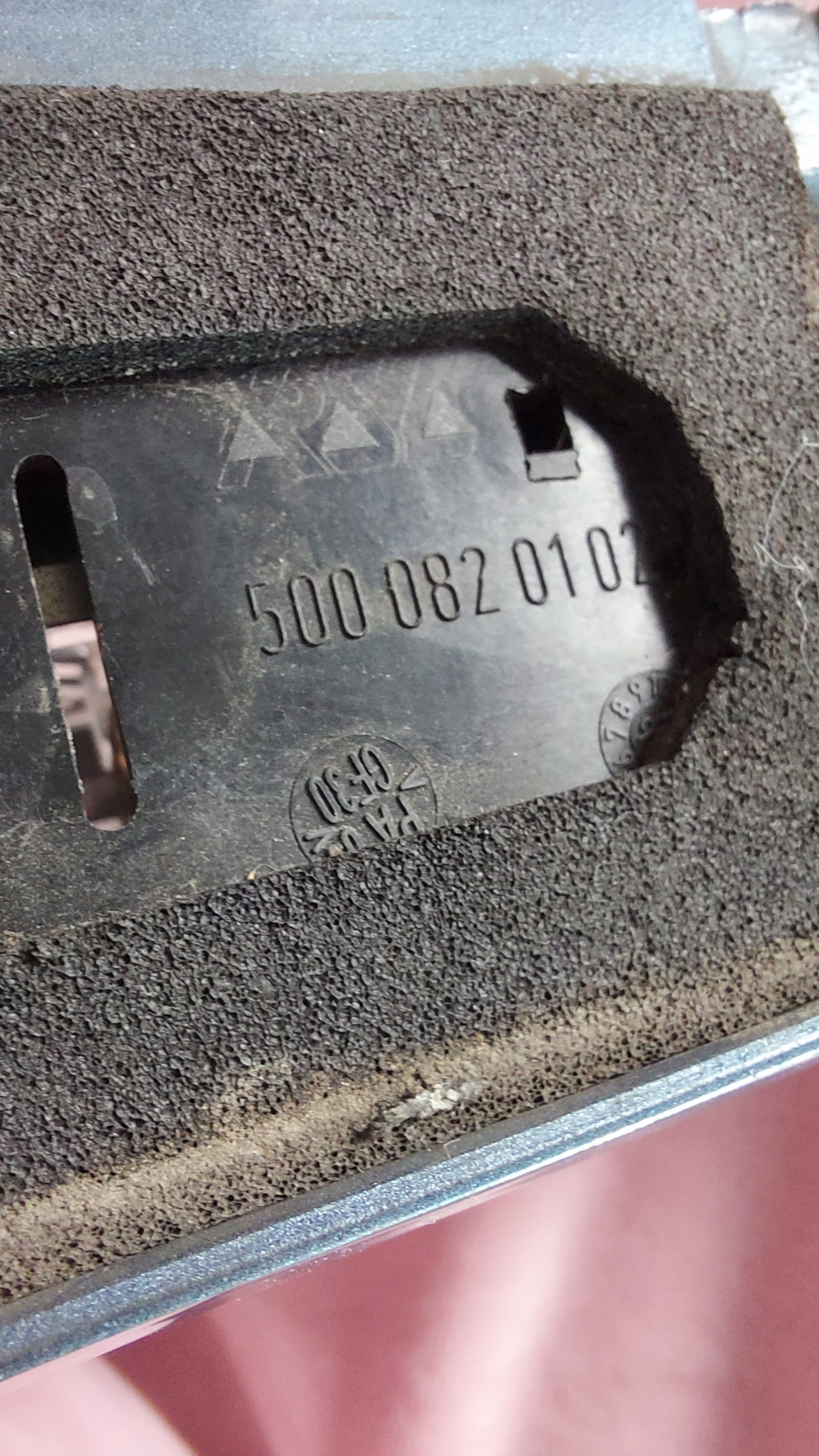 moulding cap bonnet rear part rear OPEL ASTRA 2 G KOMBI