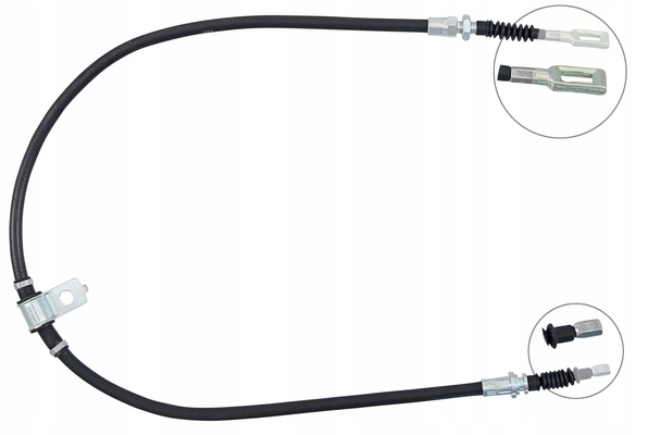K16113 - КАБЕЛЬ РУЧНОГО ТОРМОЗА NISSAN CABSTAR 06-13 LT