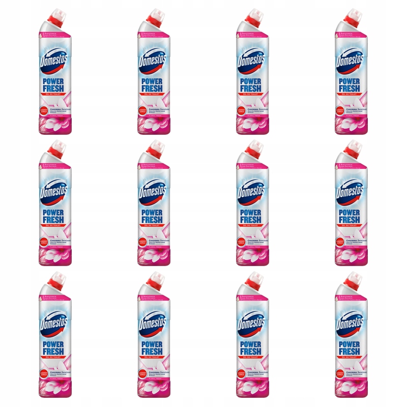 Domestos Power Fresh Gel na toalety Floral Fresh 700 ml X12