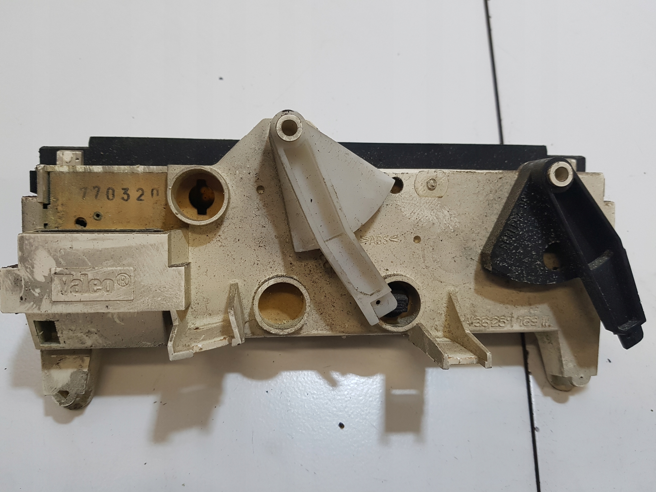 control panel air conditioning devices OPEL MOVANO
