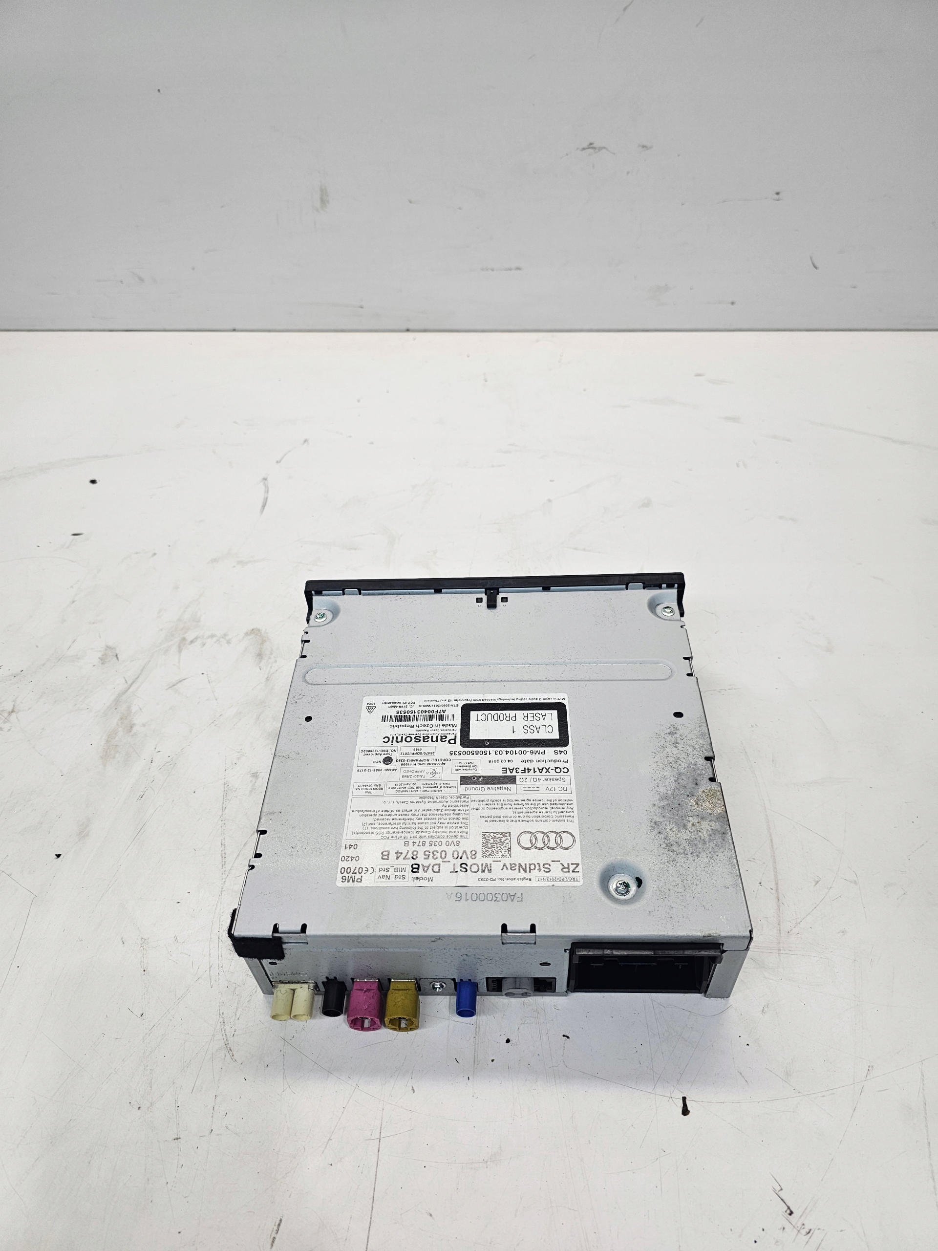 JEDNOSTKA MMI card reader AUDI A3 8V 8V0035874B
