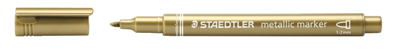 Marker metalic Staedtler złoty