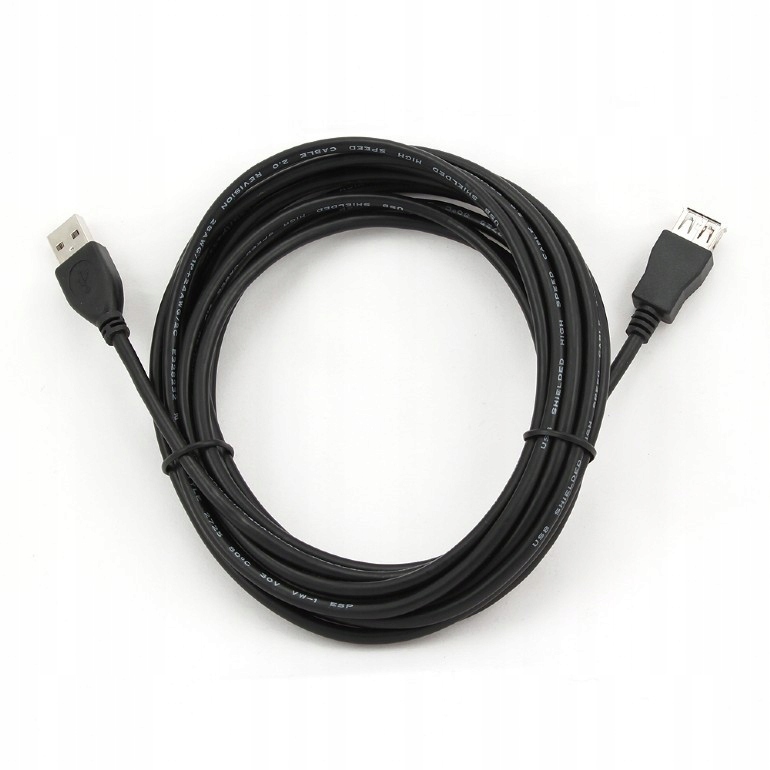KABEL PRZEWÓD MOCNY PRZEDŁUŻACZ USB - USB 2.0 TRANSFER DANYCH 4.5M GEMBIRD Kod producenta CCP-USB2-AMAF-15C