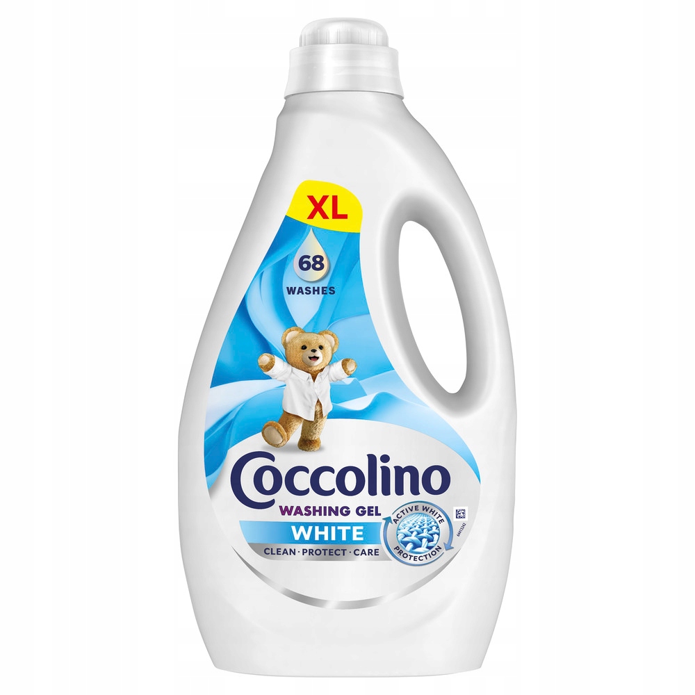 Żel do prania Coccolino Care White 2,72l (68prań)