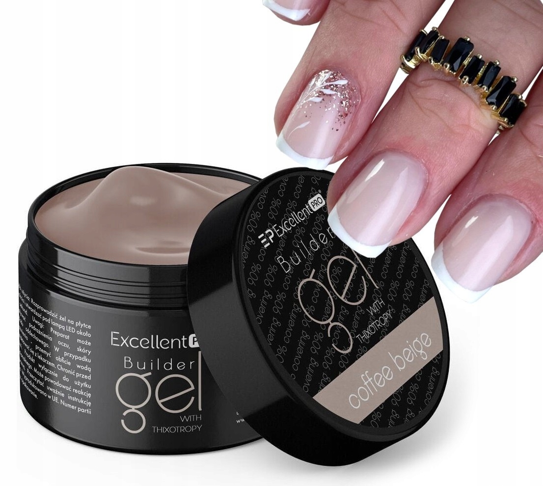 Excellent Pro Builder Gel Żel Budujący Samopoziomujący Coffee Beige 50g