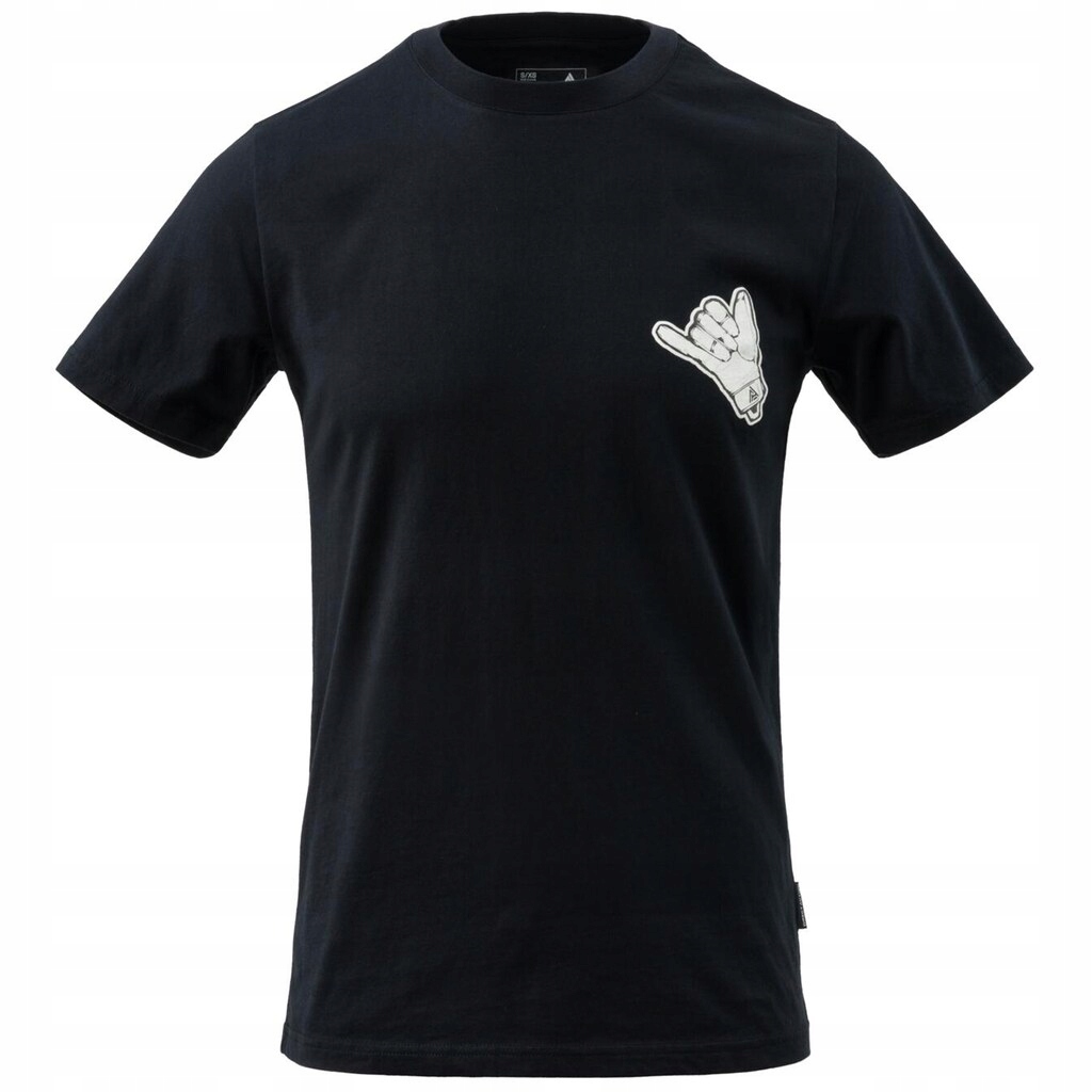 Tričko pánské bavlněné prodyšné tričko Direct Action Shaka Black XXL