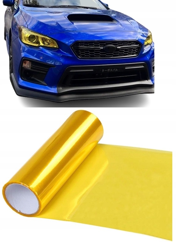 

Folia Do Lamp Żółta Złota 30CM x 50CM Na Lampy