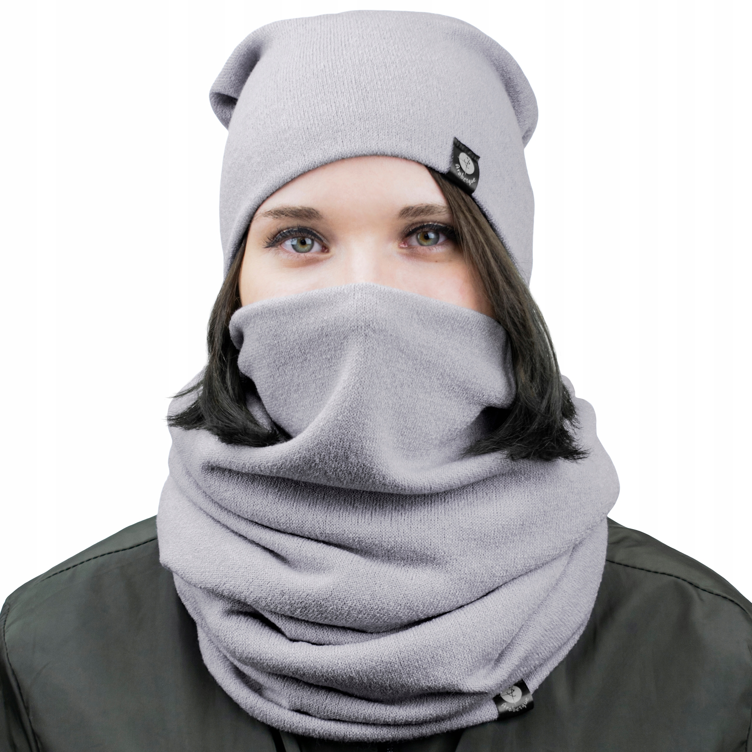 DAMSKI KOMPLET CZAPKA SMERFETKA KOMIN TUBA ROZM. M Kod producenta CZA KOM DAMS-SZ-M