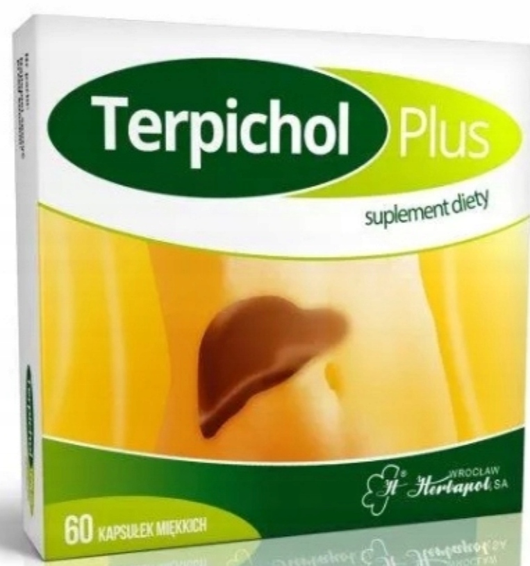 Terpichol Plus 60 kapsułek WĄTROBA NIESTRAWNOŚĆ