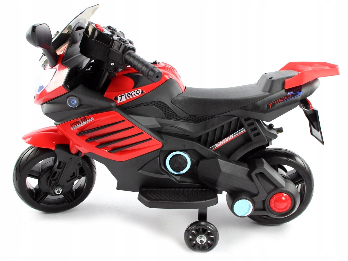 MOTOR RR MOTOREK na akumulator LED, DŹWIĘKI Prędkość maksymalna 3 km/h