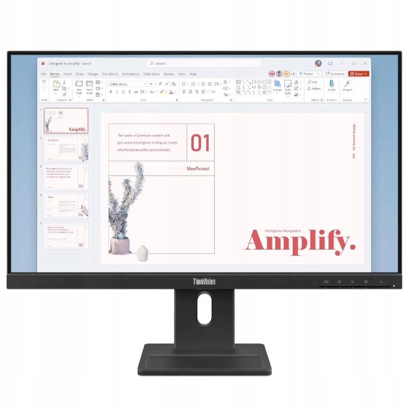 Monitor 23,8" Lenovo E24-40 1920x1080 (FullHD) Ips 100Hz Pivot