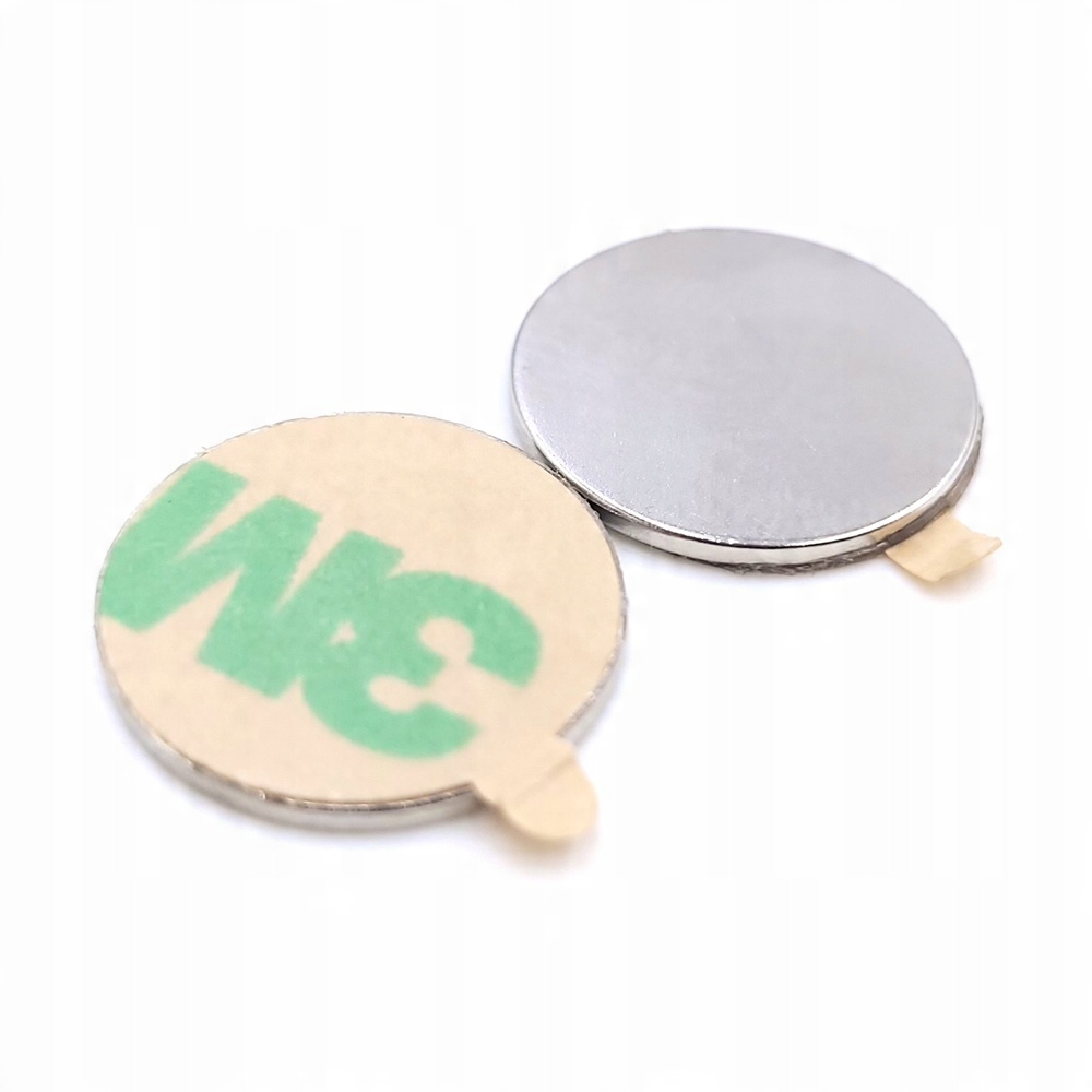

Magnes Neodymowy 15x1 mm Walcowy Z Klejem 3M