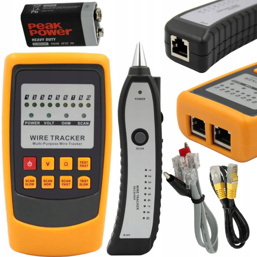 

Szukacz Par Przewodów Tester Sieci Wire Tracker