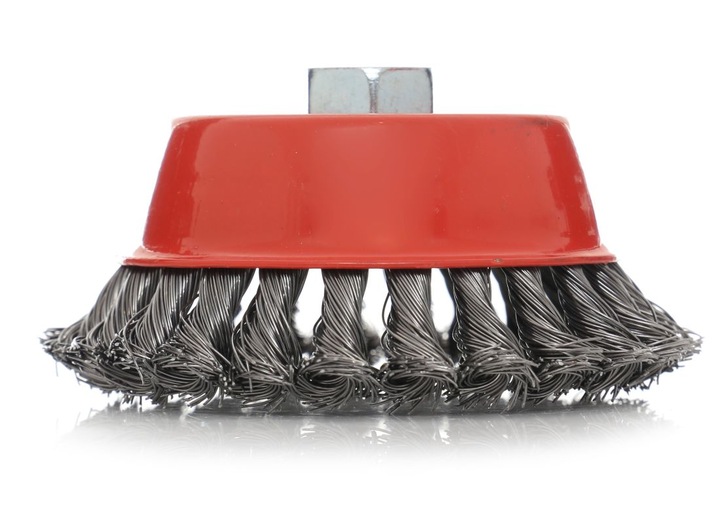 SZCZOTKA DRUCIANA 125mm M14 CZOŁOWA DRUT SKRĘCANY Marka Tagred