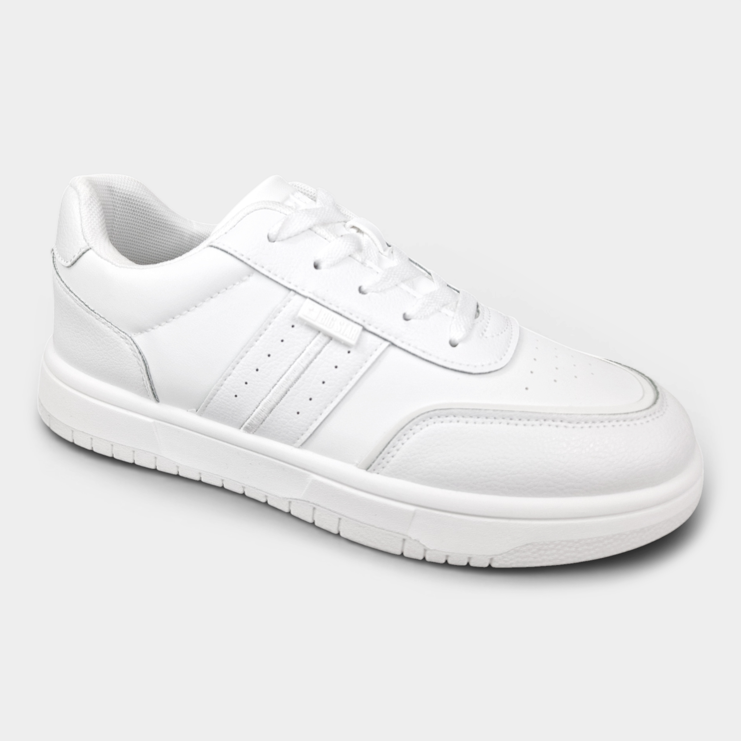 Buty męskie sportowe Białe Trampki Big Star Letnie z ekoskóry RR174262 45