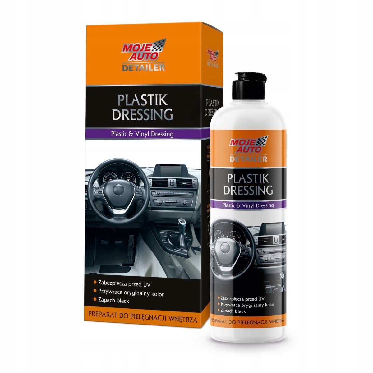 

Moje Auto Detailer Plastik Dressing Żel 500ml