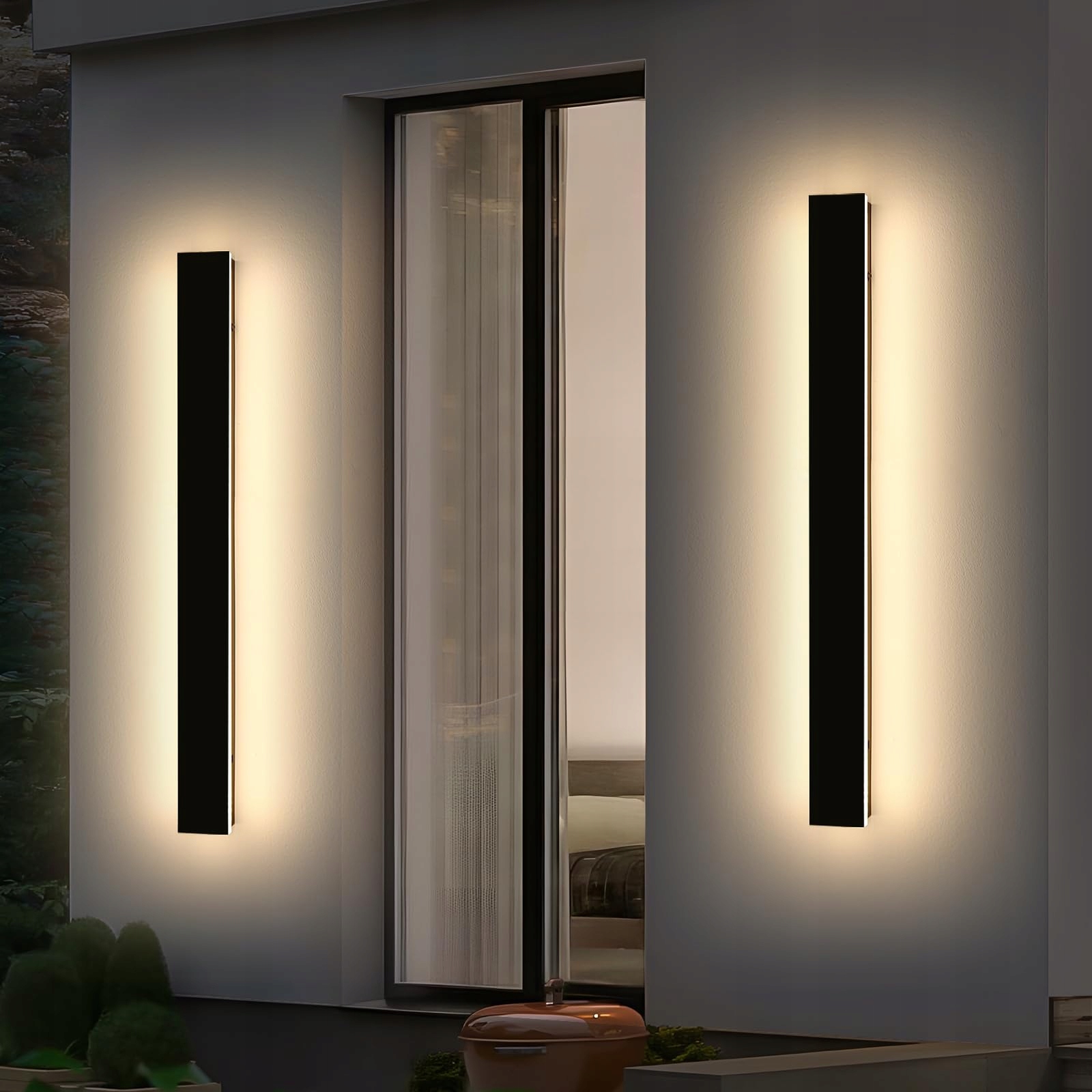MIKERU Lampa LED Zewnętrzna 120cm 48W IP65 Wodoodporna Do Wnętrz — miniatura 5