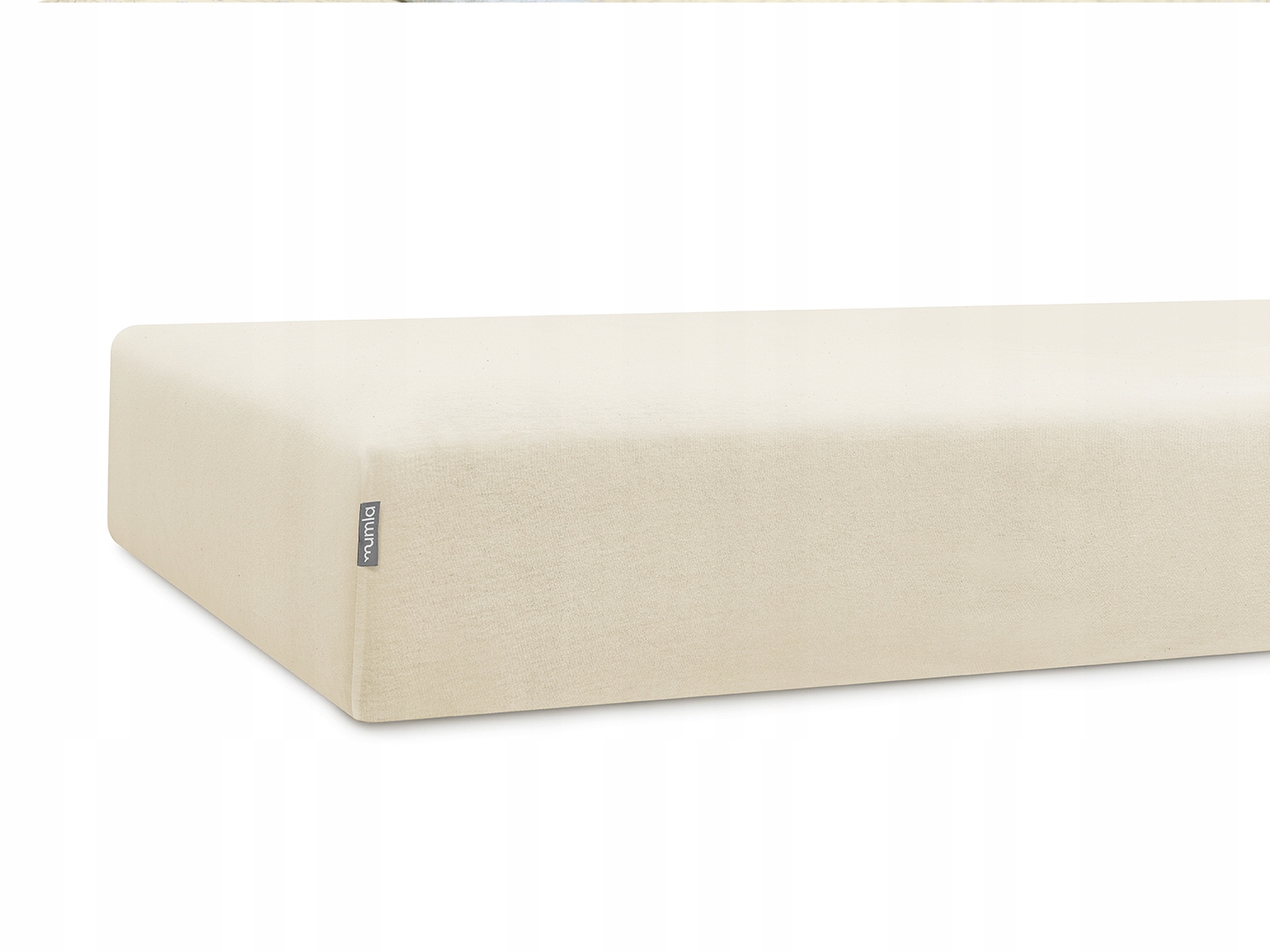 Prírodné bavlnené prestieradlo 200 x 200 cm na vysoký matrac Mumla
