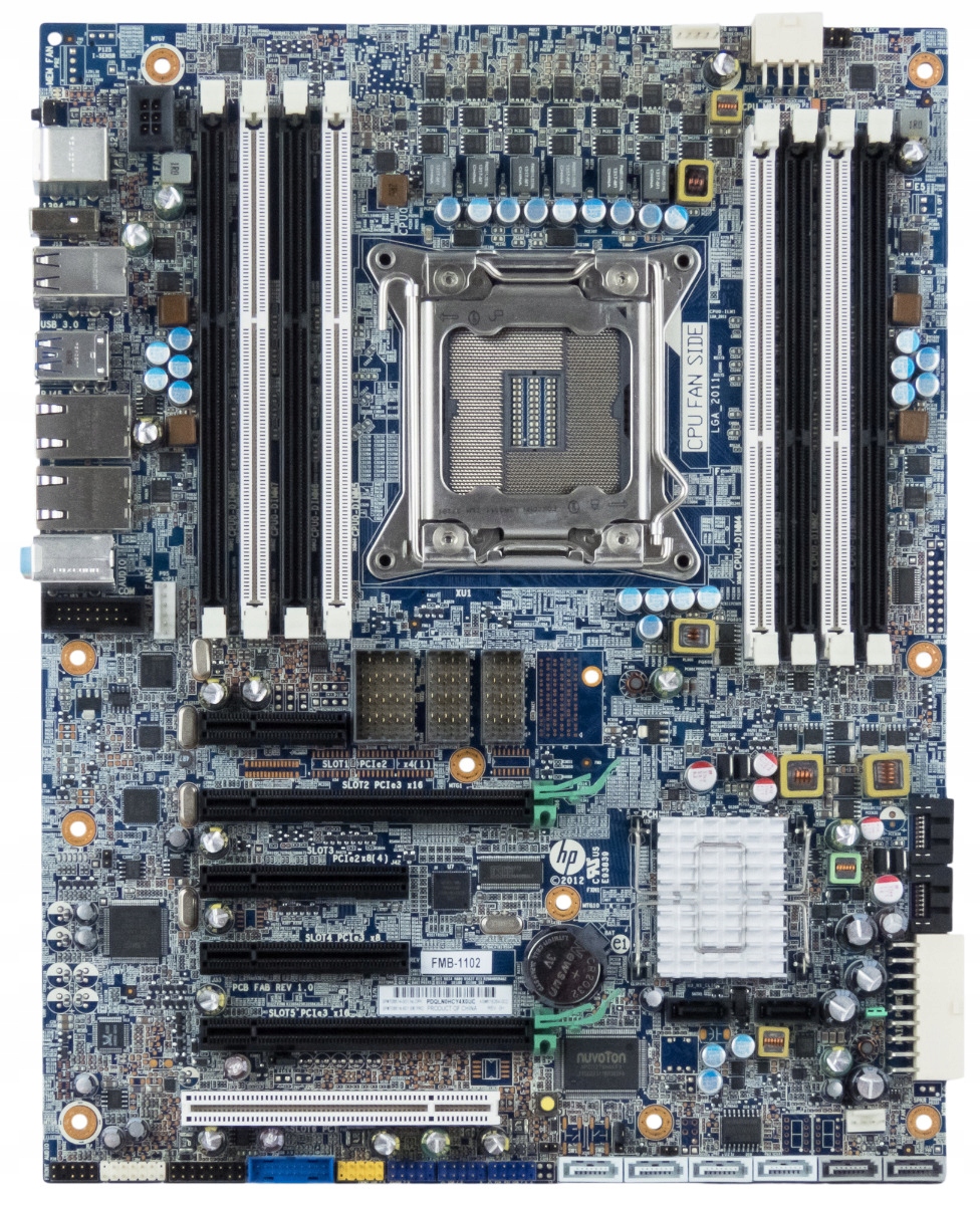 Hp 708614-001 708614-601 618264-002 FMB-1102 s.2011 DDR3 Z620