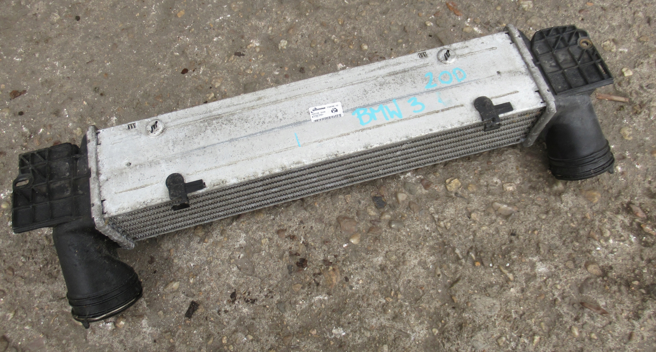 BMW E81 radiator air intercooler 7798788