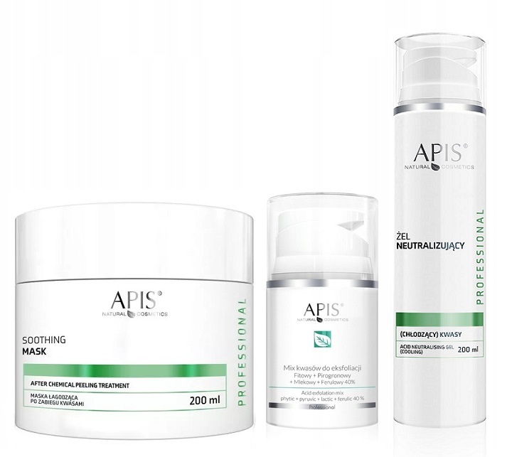 APIS ZESTAW MIX KWASÓW FITOWY NEUTRALIZATOR MASKA