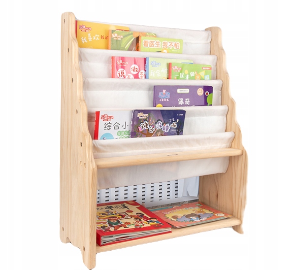 

Dziecięcy Regał Na Książki Biblioteczka Organizer