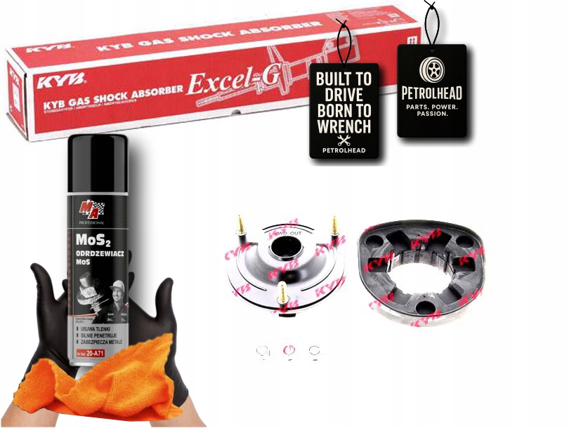 Polštář Tlumiče Zadní L/p Subaru Forester 2.0 2.5 #Petrolhead Pro+ Kit1