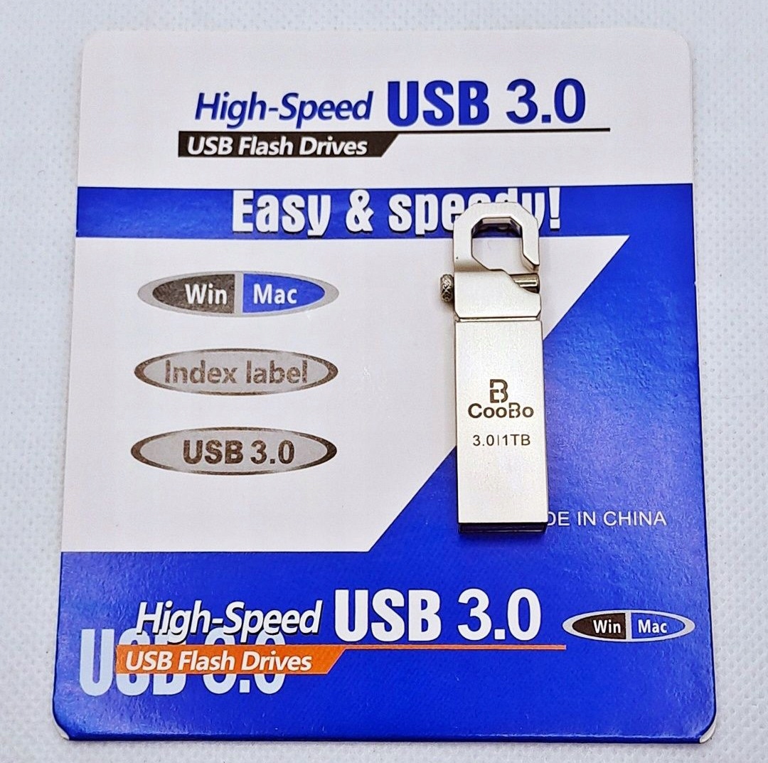 Pendrive CooBo Silver 1 TB USB 3.0 srebrny