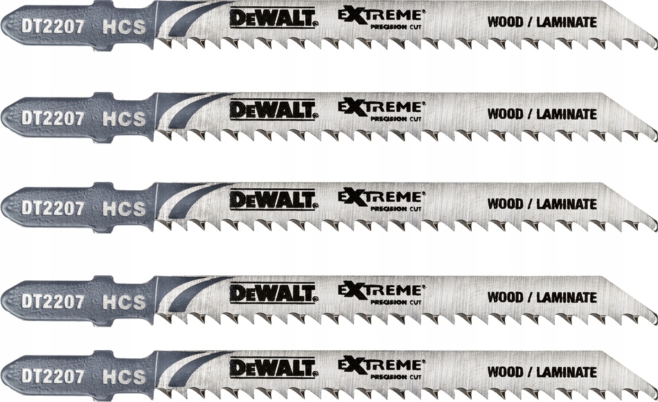 

Brzeszczoty do drewna T101BR Xpc Dewalt DT2207