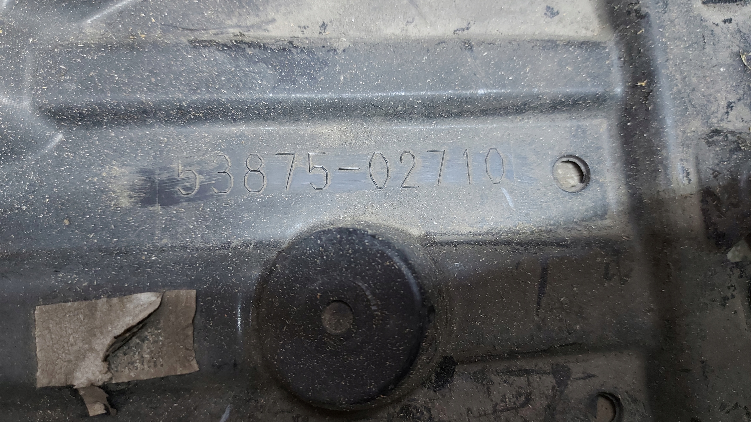 mudguard right front TOYOTA COROLLA E21 19- KOMBI HB