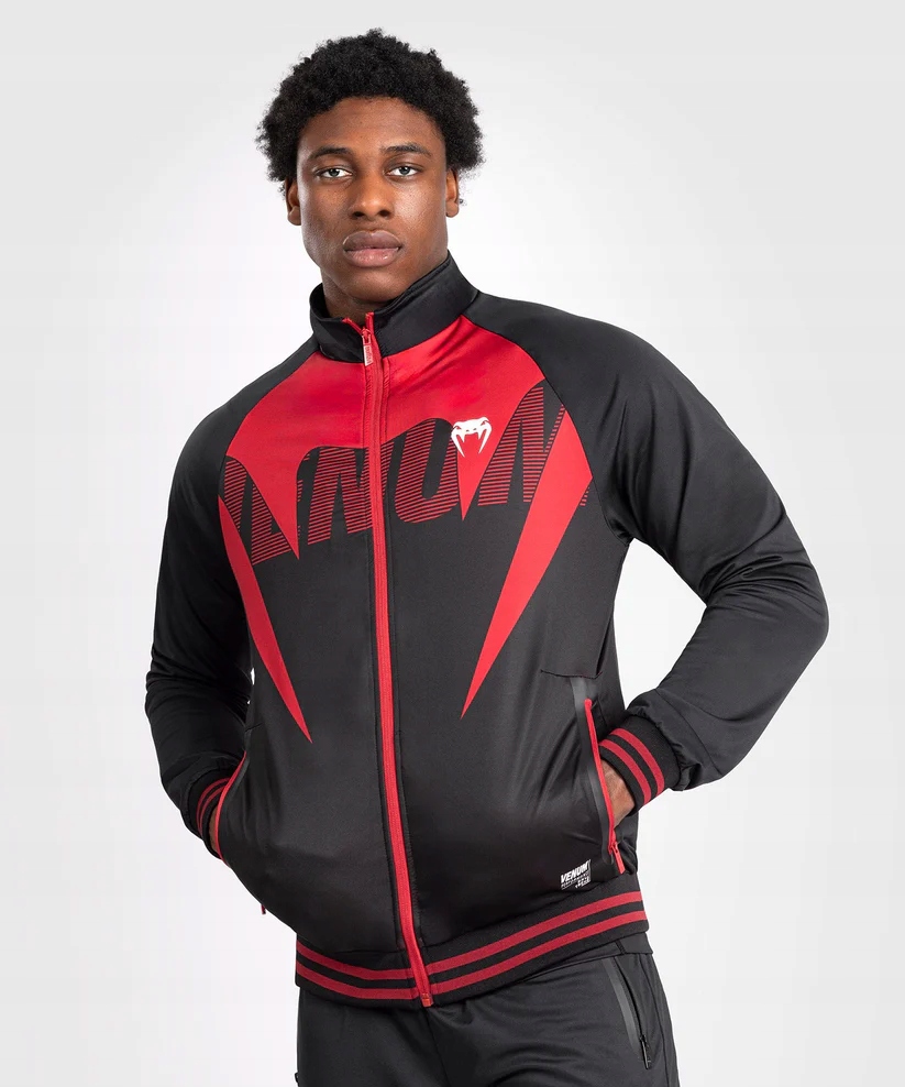 Venum Mikina bez kapuce Rozepínací Track Jacket Adrenaline Red L