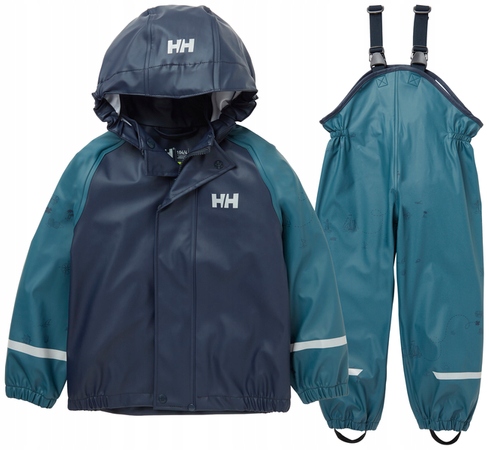 Súprava do dažďa Helly Hansen K BERGEN 2.0 PU RAINSET AOP SET 98