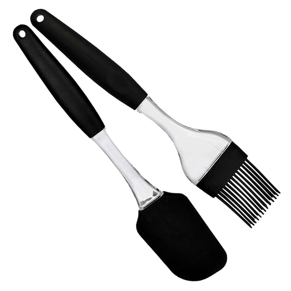 

Zestaw Silikonowy Pędzelek Łopatka Szpatułka 2EL