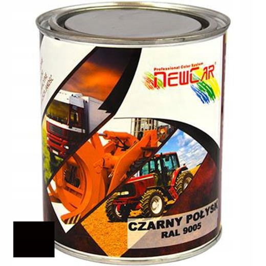 NewCar Przemysłowe powłoki renowacyjne Czarny Połysk RAL9005