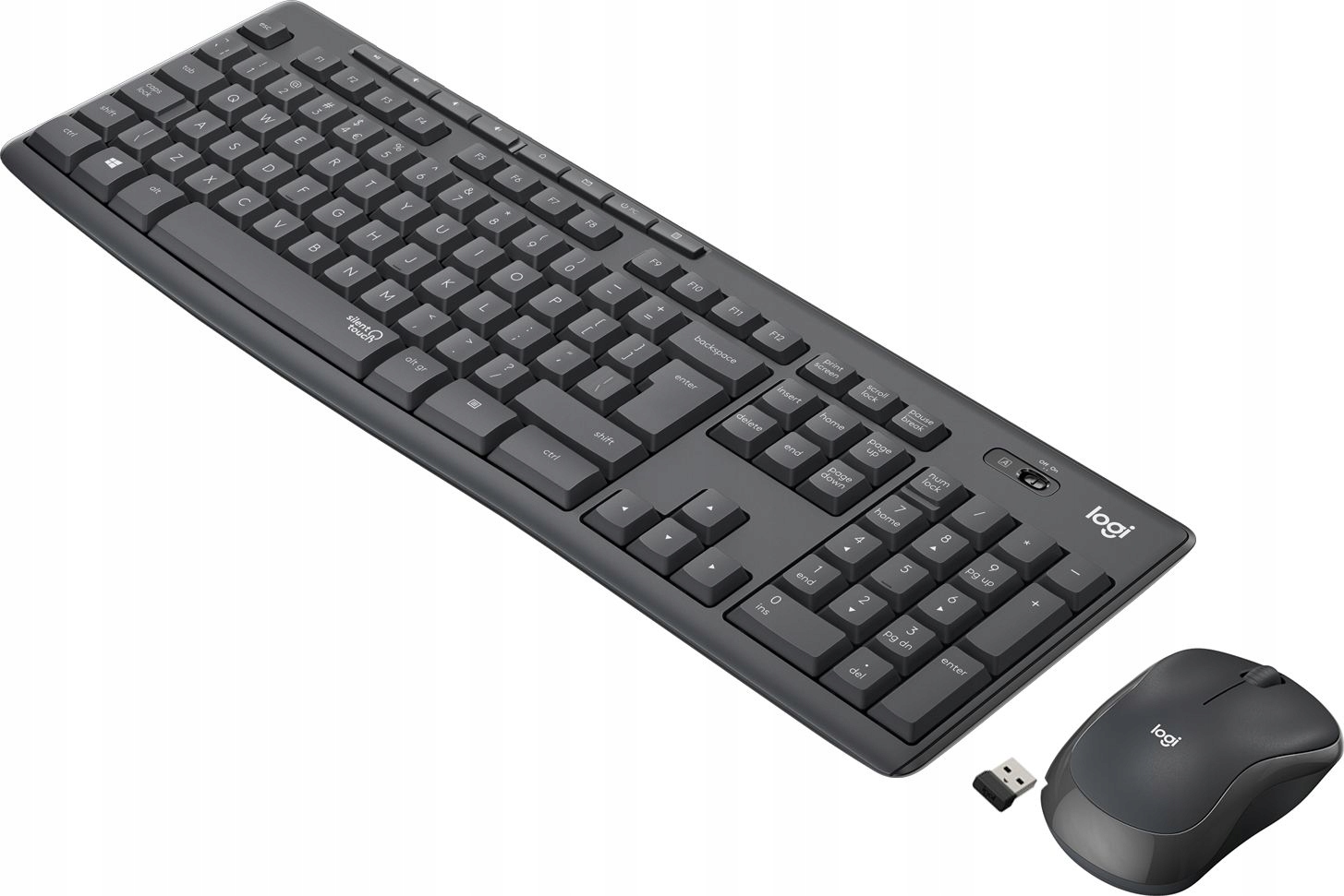 

Zestaw Klawiatura mysz Logitech MK295 Us Usb