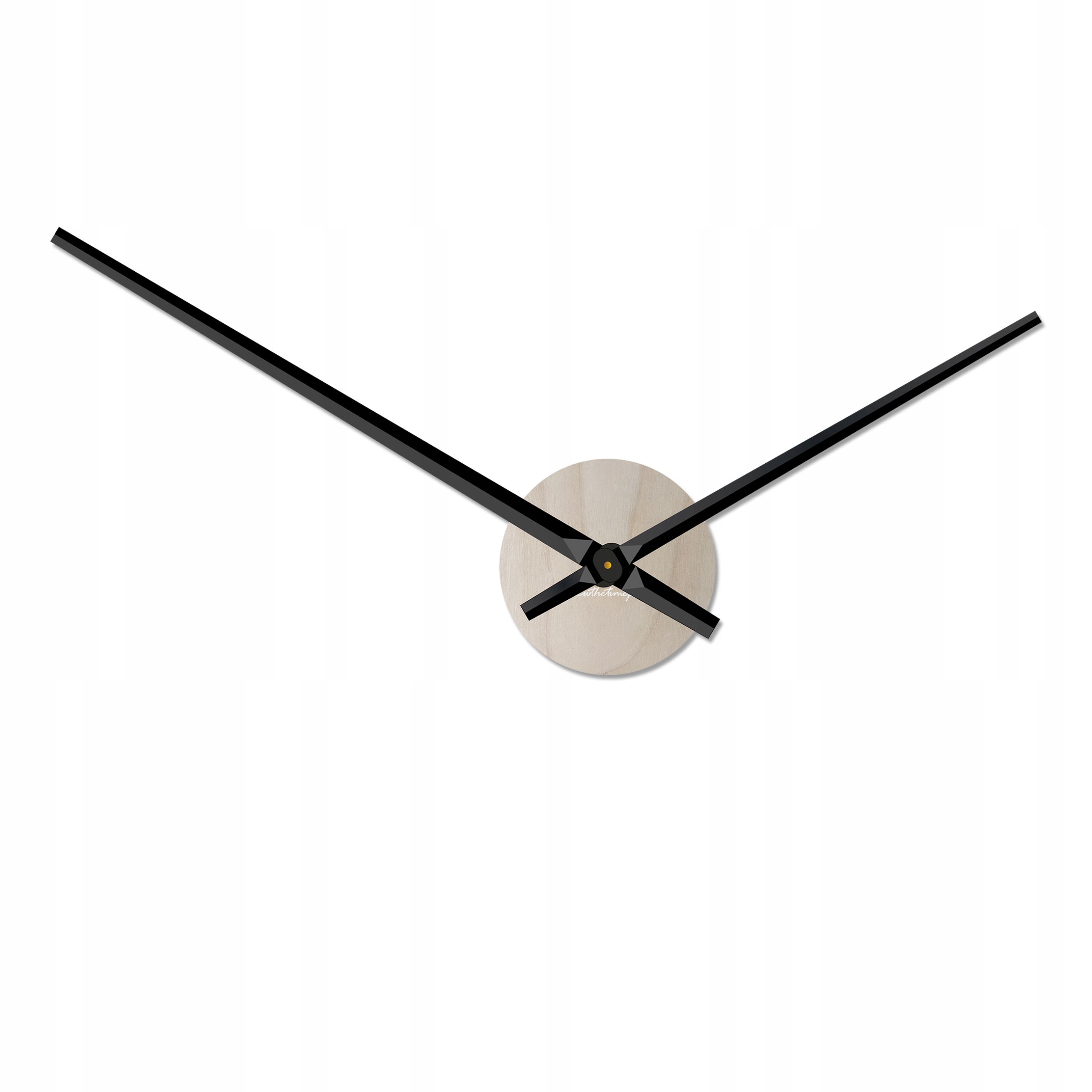 

Niesłyszalny! minimalistyczny zegar na ścianę!