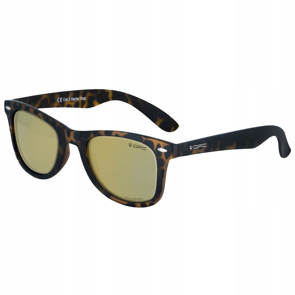 Okulary przeciwsłoneczne Opc Lifestyle Santa Cruz Matt Demi/Gold Revo