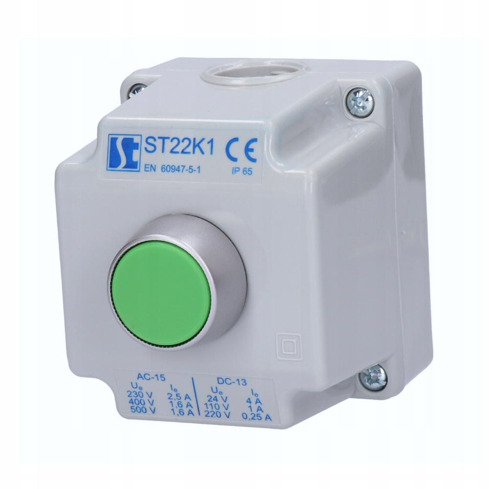 Przycisk z guzikiem krytym ST22-K1/01-1
