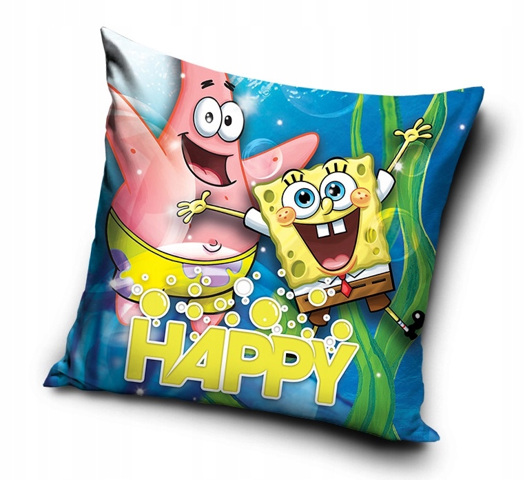 

poszewka 40x40 Sponge Bob Pan Gąbka SpongeBob 14