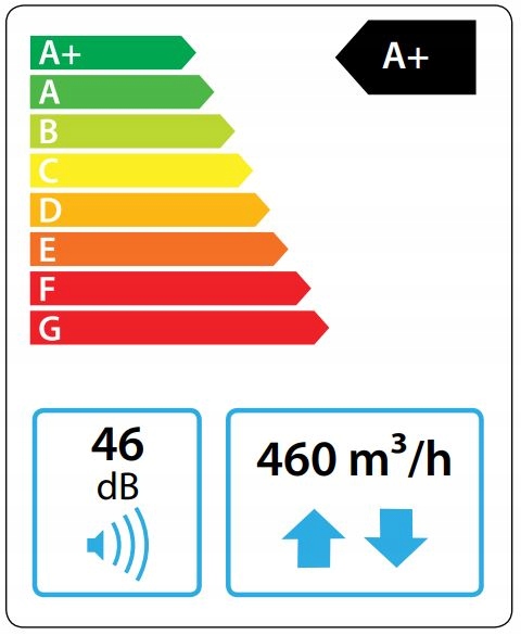 Rekuperator DOMEKT R 400 H 460m3/h wym. obrotowy Marka Komfovent